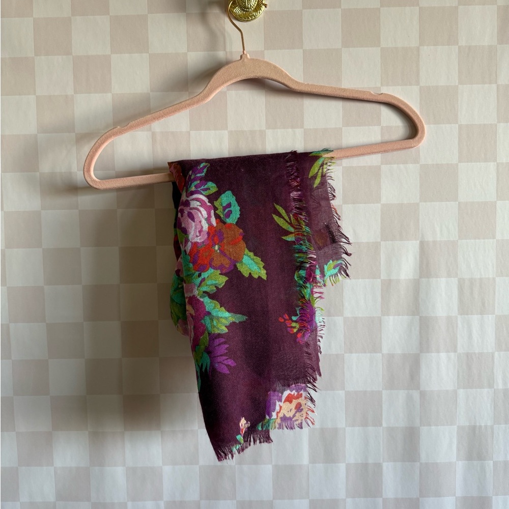 Floral scarf